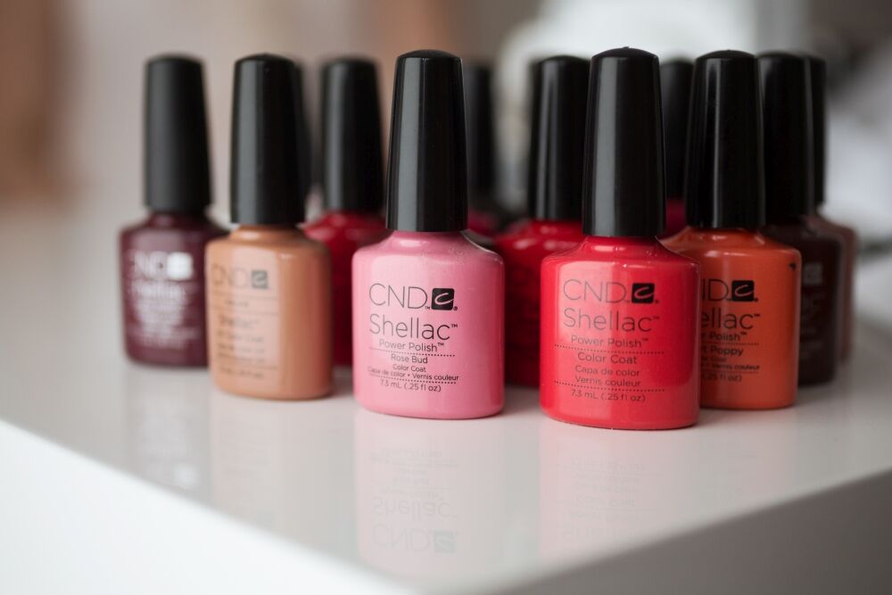 Maniküre mit Shellac